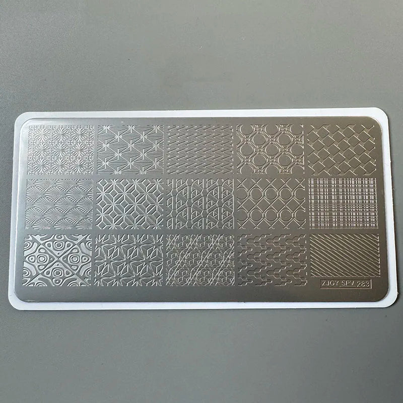 XMQ STAMPING NAIL PLATES FLOWERS TEMPLATES TOOLS