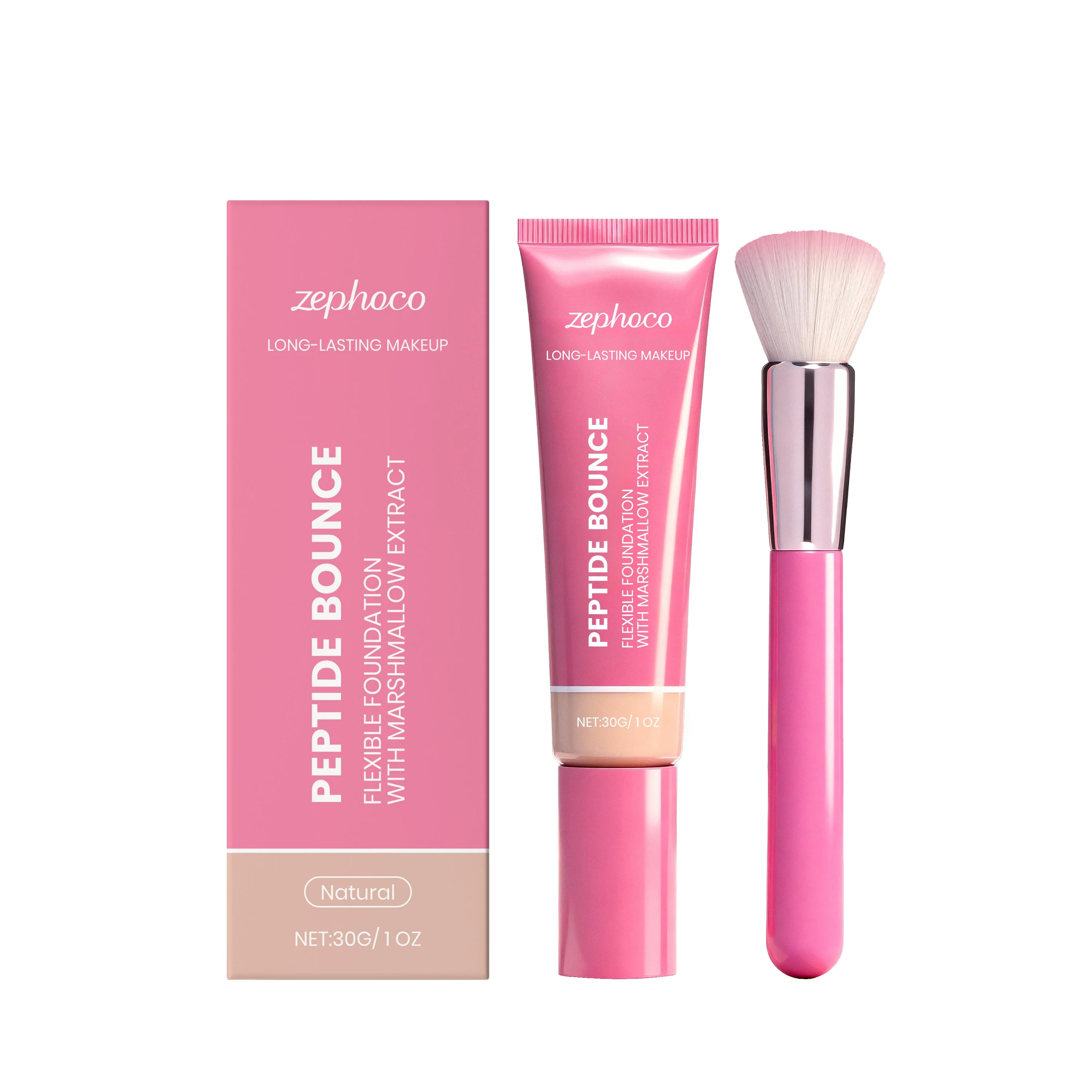 Facial Liquid Foundation Oil Control Waterproof High Coverage Moisturizing Lasting Hold Blemish Cover Base Foundation Cream