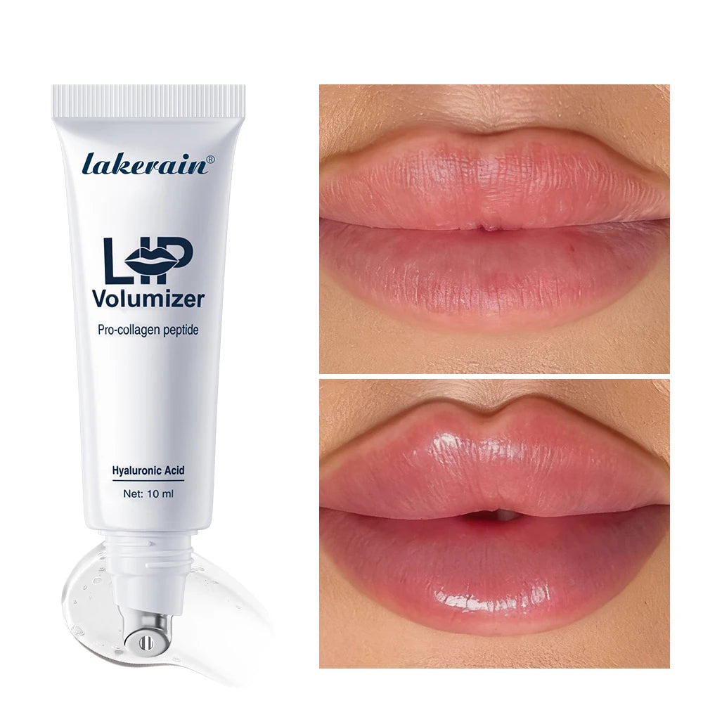 Lip Plumper gloss Lip Volumizer Deep Hydration Nourishing Moisture Smooth Non Sticky Fragrance Free Easy To Apply Lip Care
