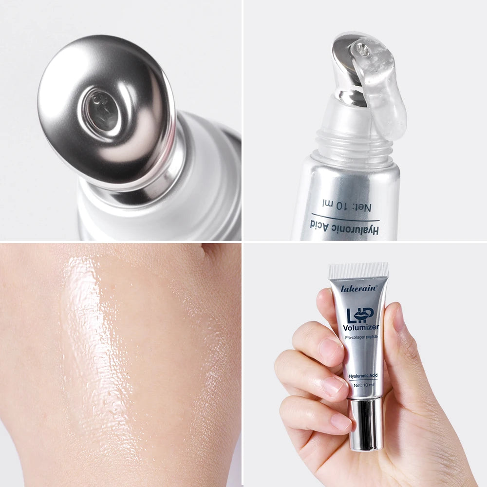 Lip Plumper gloss Lip Volumizer Deep Hydration Nourishing Moisture Smooth Non Sticky Fragrance Free Easy To Apply Lip Care