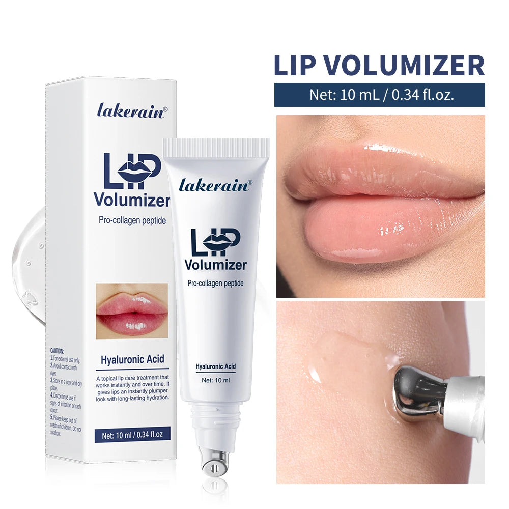 Lip Plumper gloss Lip Volumizer Deep Hydration Nourishing Moisture Smooth Non Sticky Fragrance Free Easy To Apply Lip Care