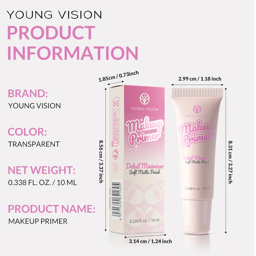 YOUNG VISION High-Performance Long-Wear Primer Brightening & Hydrating Contouring & Shaping Makeup Base & Sculpting Cosmetics