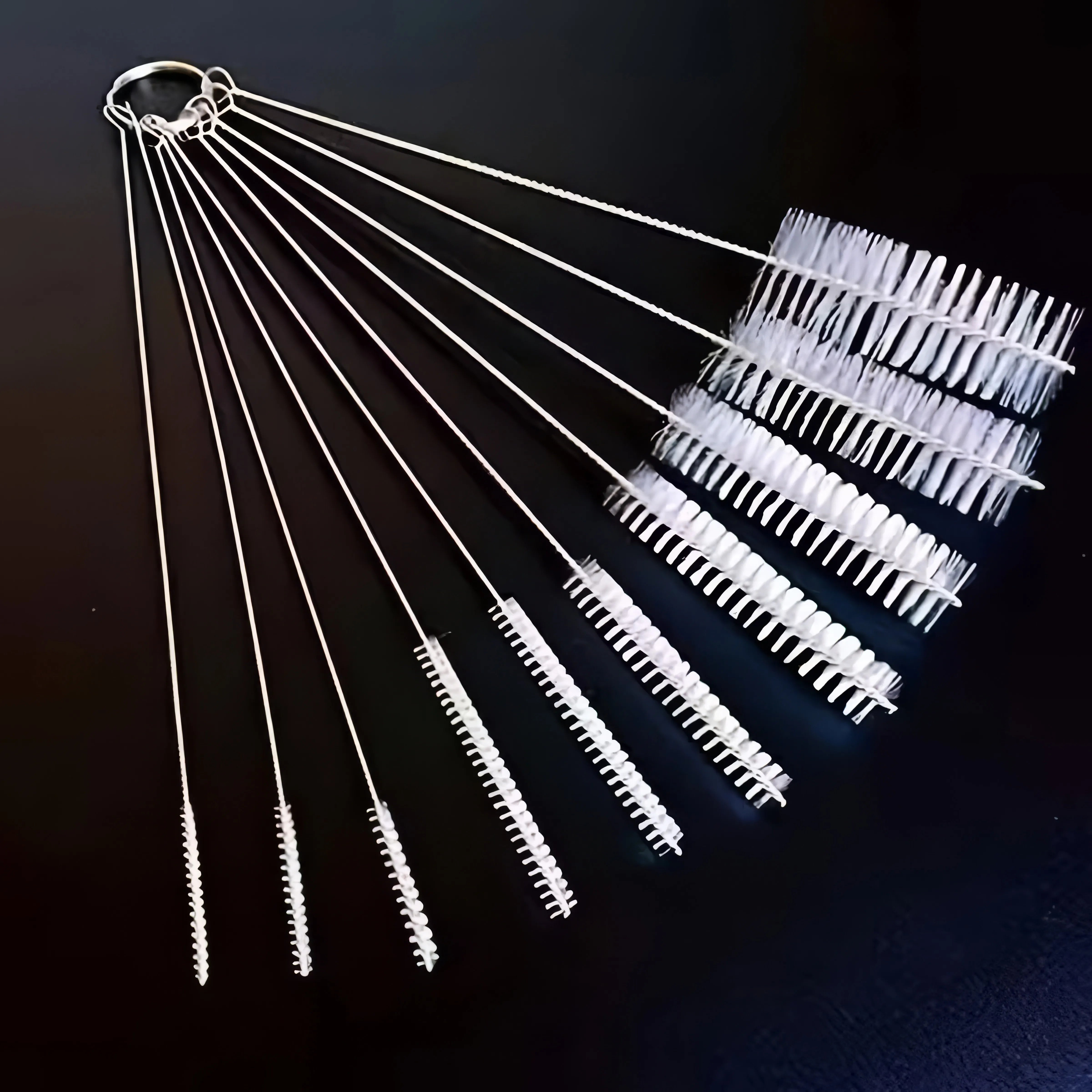 1/2 Set of Straw Cleaning Brushes, Sturdy and Durable, Non Shedding, Portable, Suitable for Water Bottles and Crevices