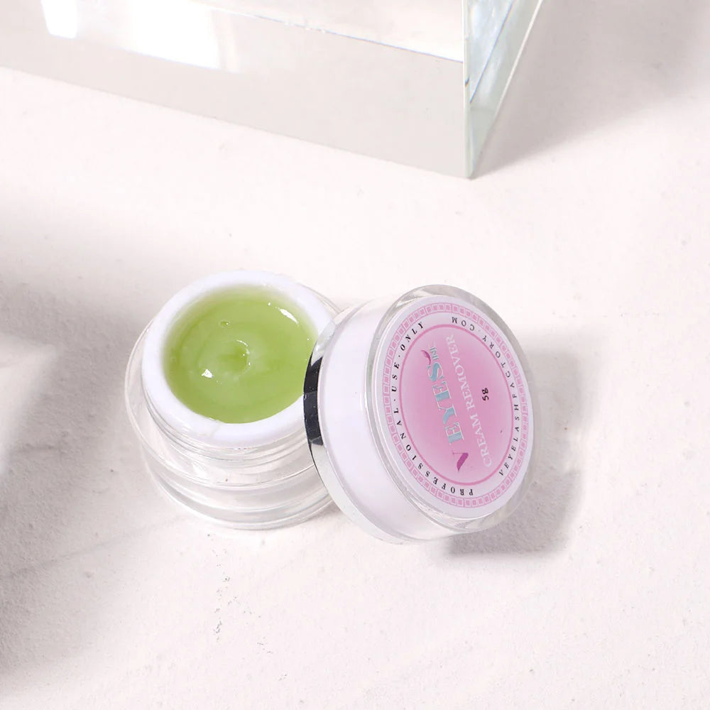 Veyes Inc Eyelash Extensions Cream Remover Veyelash Aloe Ingredients Eyelashes Glue Remover soft Gentle Remover For Makeup