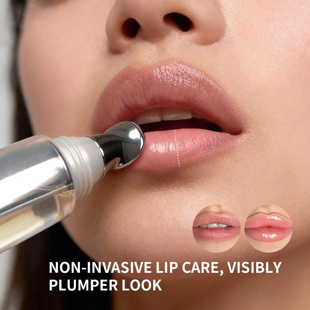 Lip Plumper gloss Lip Volumizer Deep Hydration Nourishing Moisture Smooth Non Sticky Fragrance Free Easy To Apply Lip Care