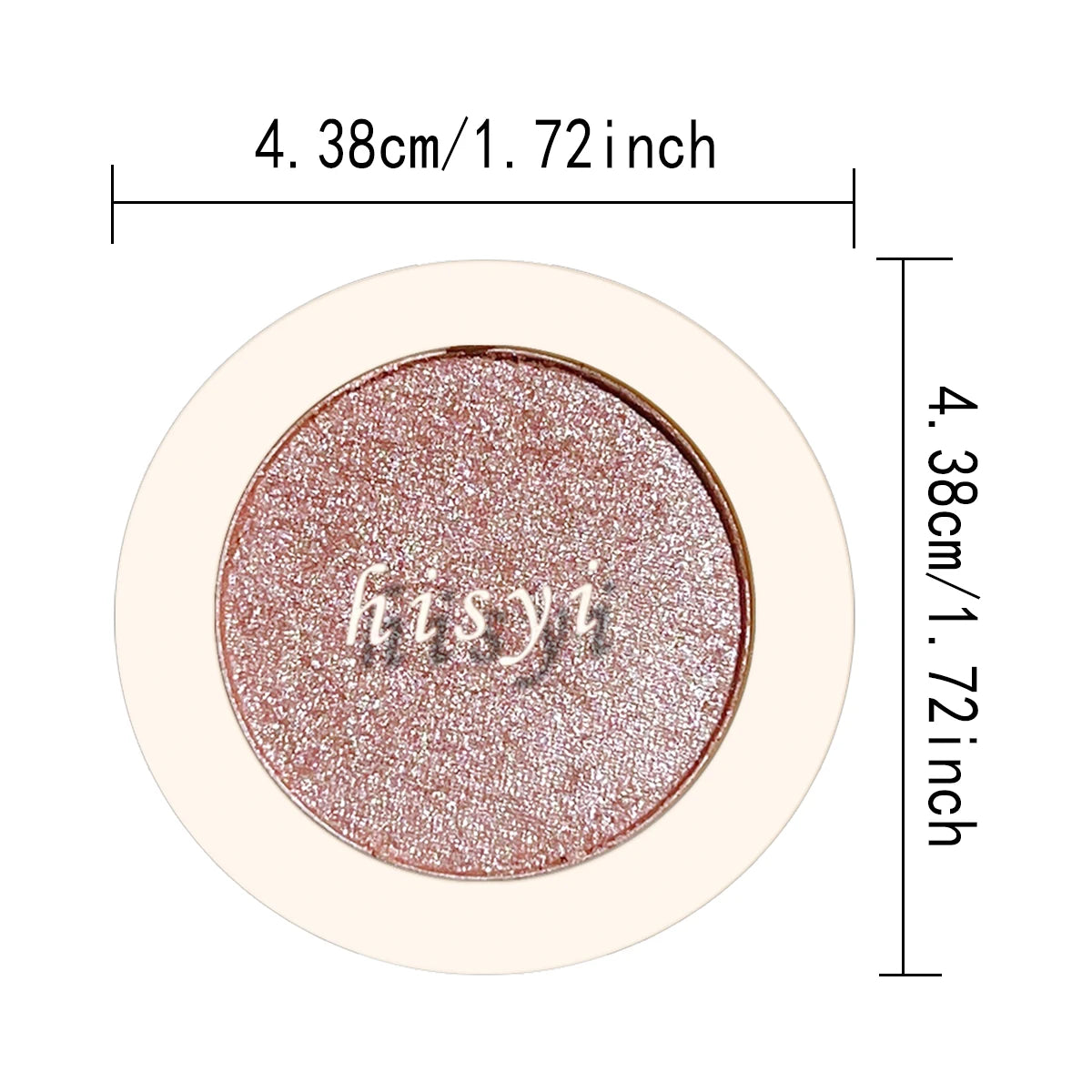 Single-Color Eyeshadow – Matte & Shimmer, High-Pigment, Brightening, Waterproof, Long-Lasting, Soft & Natural Glow Makeup