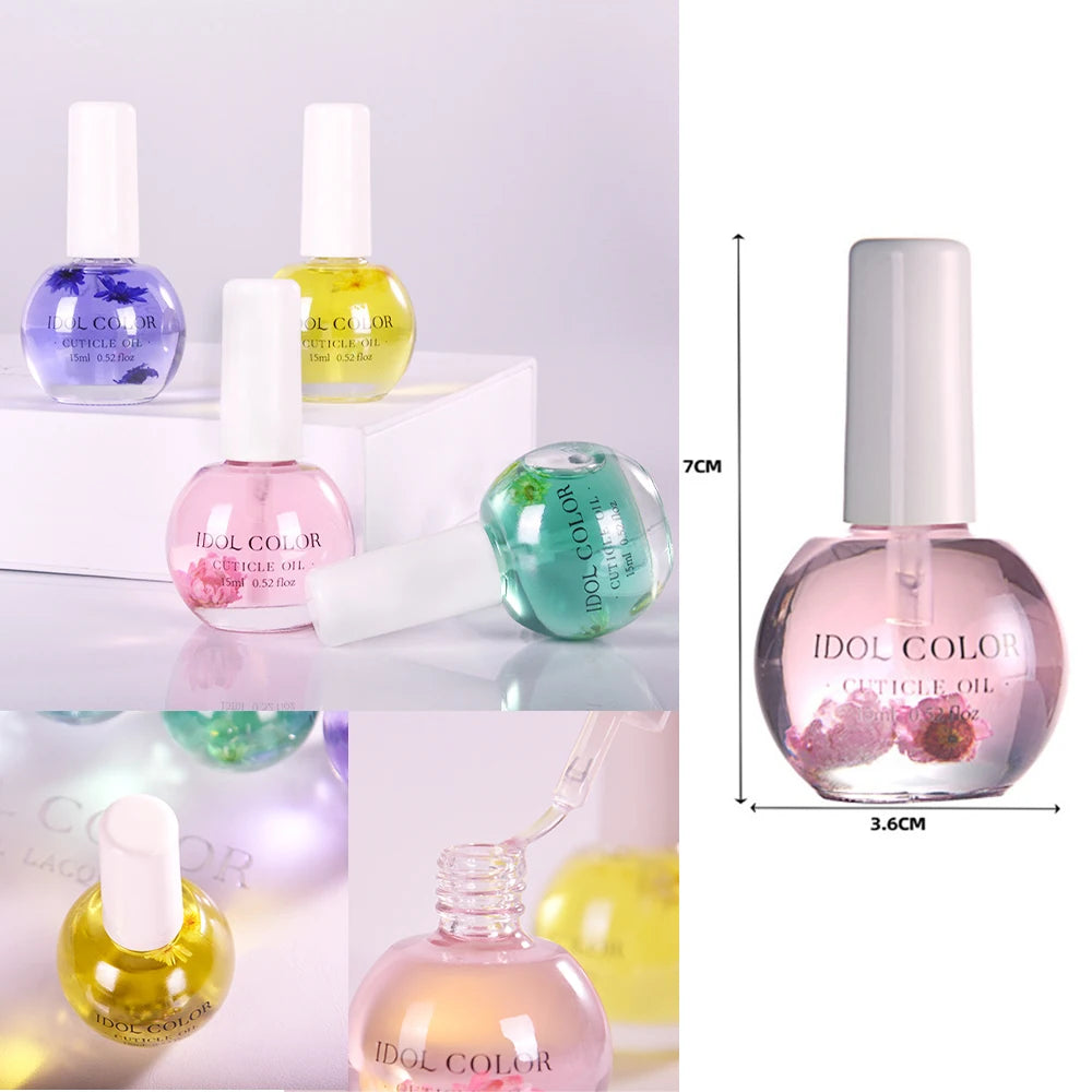 15ml Rose Essential Cuticle Care Oil Prevent The Growth Of Skin Spines Nail Oil Nourish Nails Nutritional Solution Easy To Carry