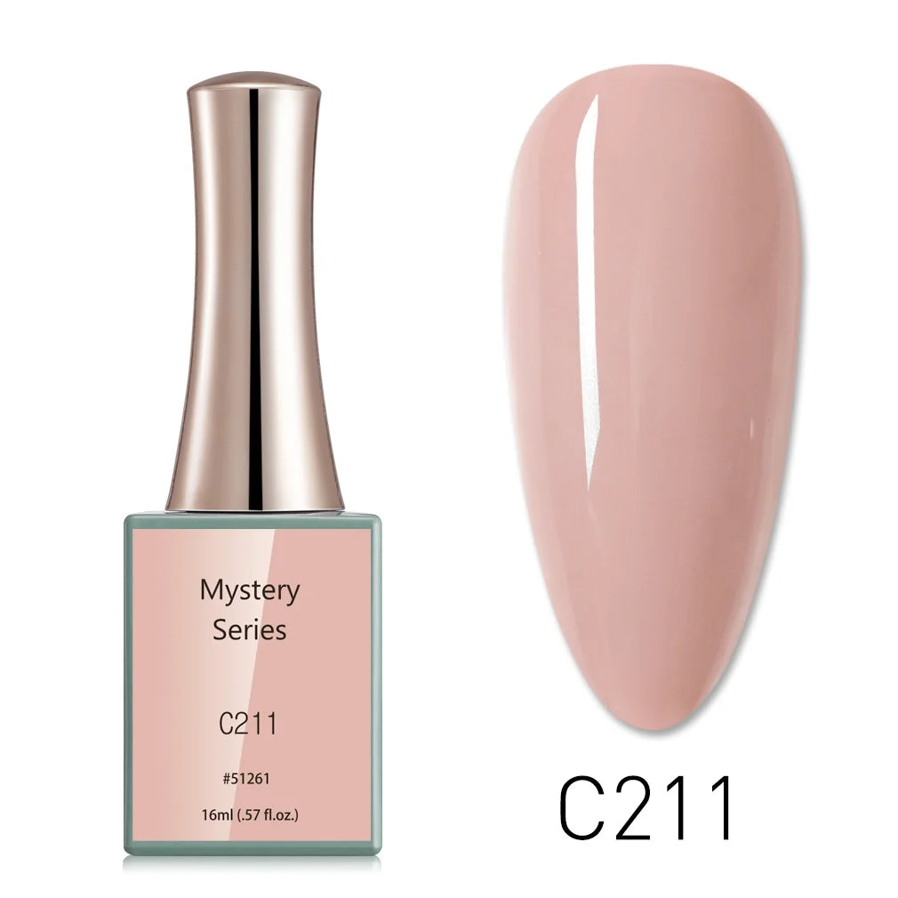 Canni Jelly Pink Nail Gel Polish French Nail Nude Color Gel Varnish Long Wear Diamond No Wipe TopCoat Nail Manicure Nail Lacquer