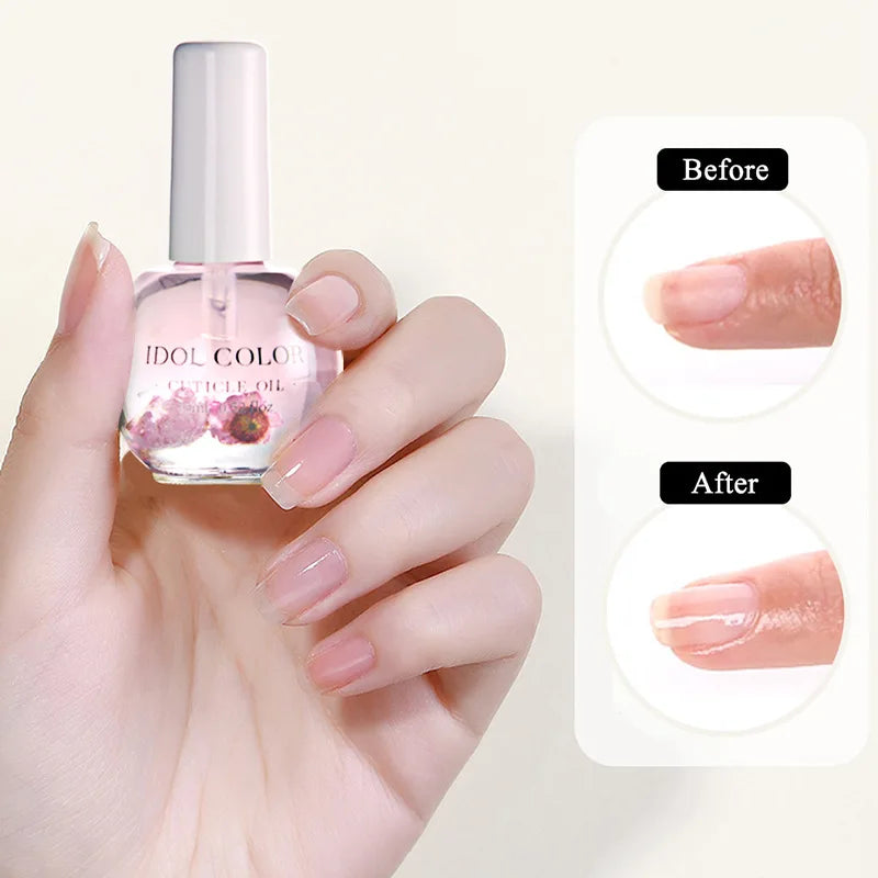 15ml Rose Essential Cuticle Care Oil Prevent The Growth Of Skin Spines Nail Oil Nourish Nails Nutritional Solution Easy To Carry