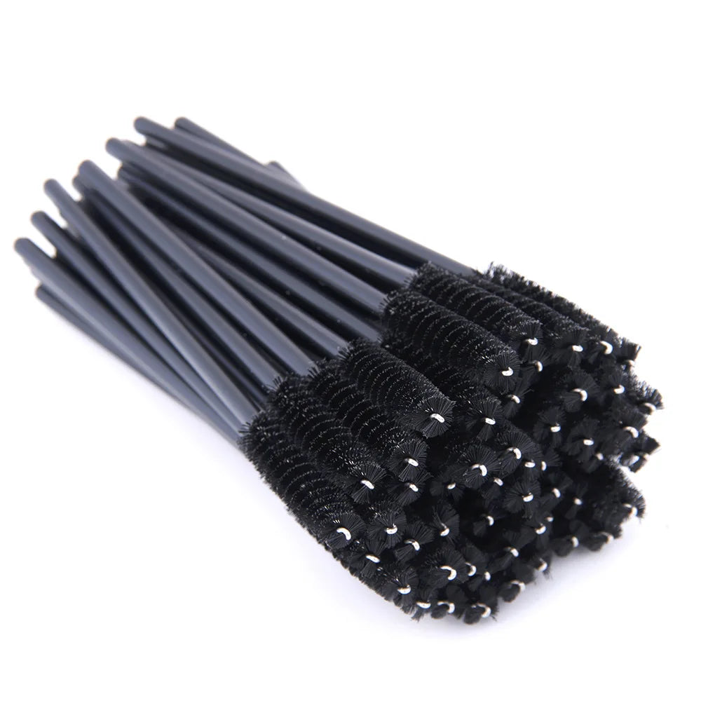 5/50Pcs Disposable Eyelashes Makeup Brushes Professional Mascara Wands Applicator Spoolers Eye Lashes Cosmetic Brush Makeup Tool