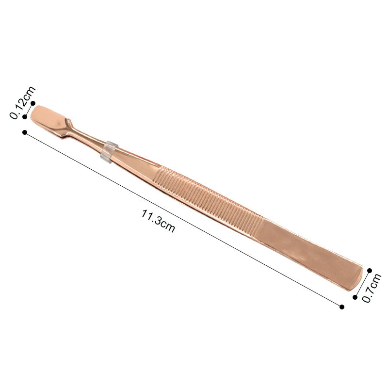 Eyelash Tweezers Lash Extension Supplies Makeup Tools Stainless Steel Professional Tweezers Eyelash Extension Eyebrow Tweezers