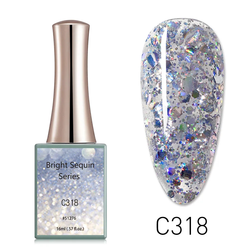 Canni Jelly Pink Nail Gel Polish French Nail Nude Color Gel Varnish Long Wear Diamond No Wipe TopCoat Nail Manicure Nail Lacquer