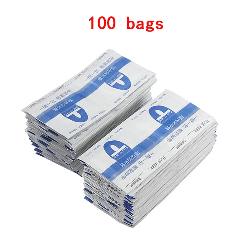 50/100Pcs Aluminium Foil Remover Wraps Nail Art Soak Off Polish Nail Removal Wraps Acrylic Nail Gel Remover Manicure Tool