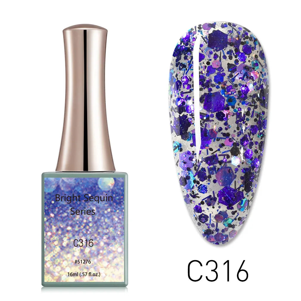 Canni Jelly Pink Nail Gel Polish French Nail Nude Color Gel Varnish Long Wear Diamond No Wipe TopCoat Nail Manicure Nail Lacquer