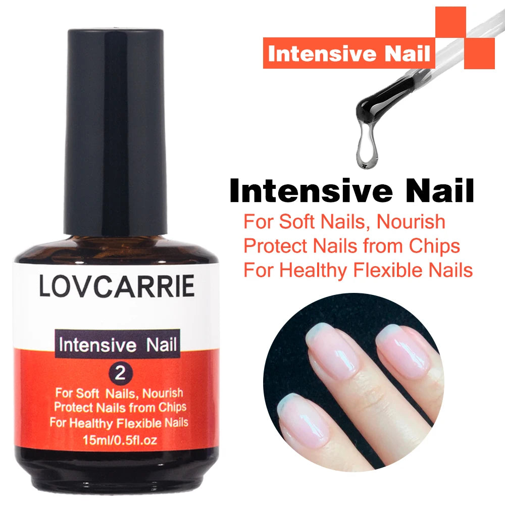 LOVCARRIE Keratin Nail Treatment Growth Formula Protein Normal Nail Strengthener Top Repair Serum Liquid 15ML Healthy Care Toe