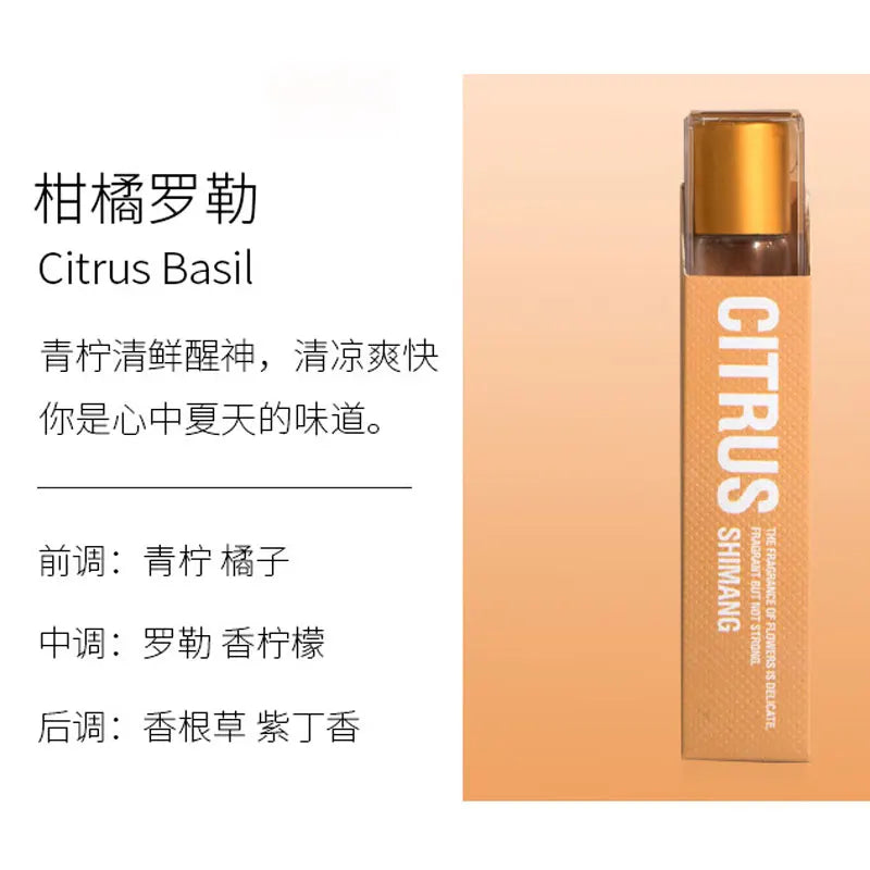 Women Roll-on Perfume Delicate Energetic Pheromone Love Attracts Lightly Scented Portable Perfume for Neck Ears Wrists Chest