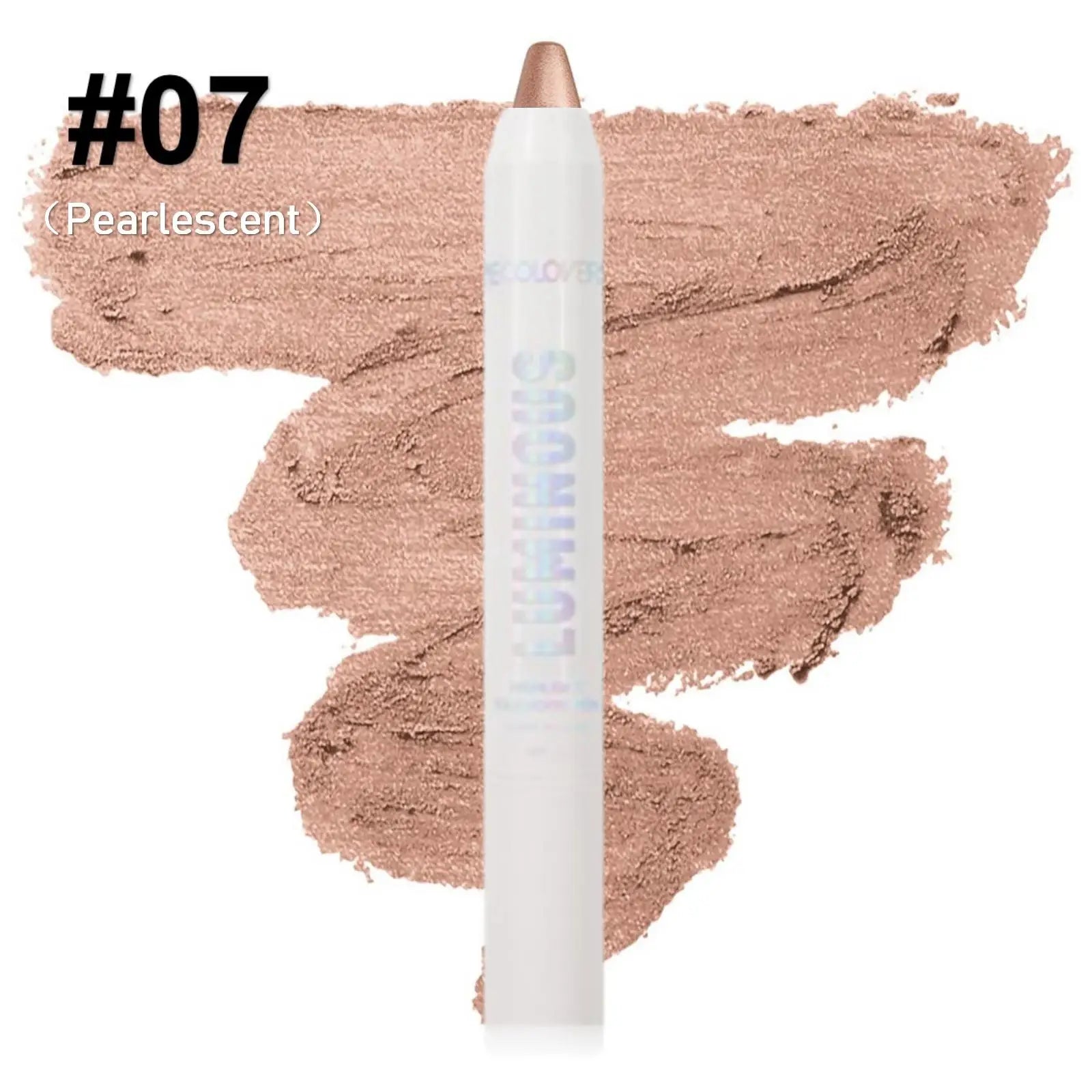 Brightening Face Glitter Highlighter Stick Eyeshadow Pearlescent White Nude Brown Highlight Makeup High Gloss Face Contour Stick