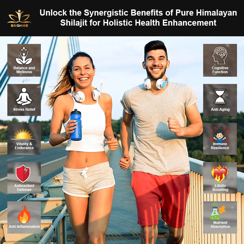 Himalaya Shilajit Capsule Original High in Trace Minerals& Fulvic Acid for Energy,Muscle Strength&Immunity, Endurance for Adult