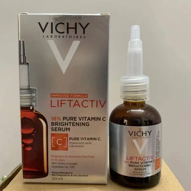 Vichy Various Essence & Cream - Collagen Night Cream, Nutritional Cream, Retinol Serum,VC Rejuvenating/HA Moisturizing Skin Care