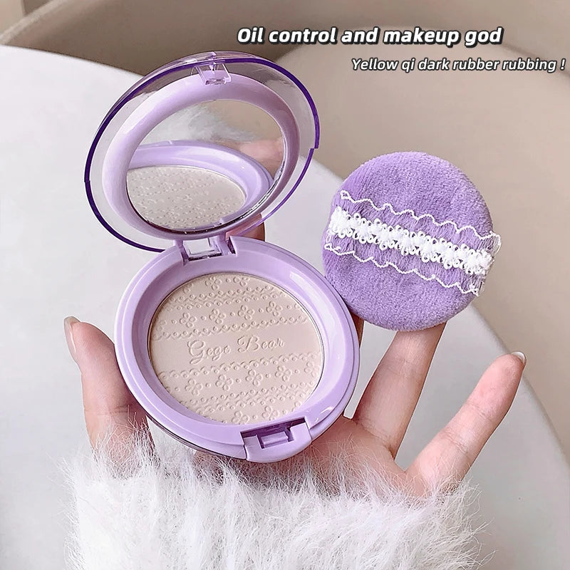 Gege bear set makeup powder soft coke clear powder fine texture waterproof set makeup