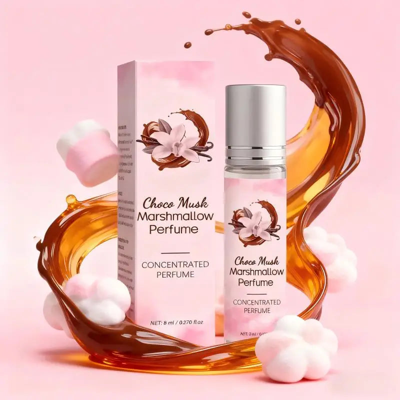 Christmas Perfume Chocolate Marshmallow Coconut Sweet Scent Long-lasting Fragrance Fresh Charming Dating Roll-on Eau De Toilette