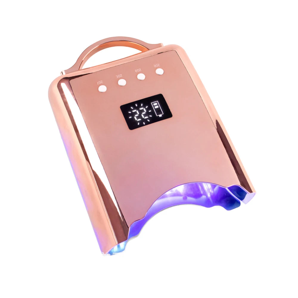 Pro Cordless 78W UV LED Nail Lamp Manicure For Curing Gel Polish Lamp Light Wireless LEDs Makeup Rechargeable Battery Nail Dryer
