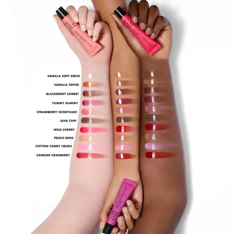 Elf 2-Models Lip Gloss Optional Lightweight Hydrating Nourishing Lip Balm Repairing Create Naturally Plump Lips Improve Dryness