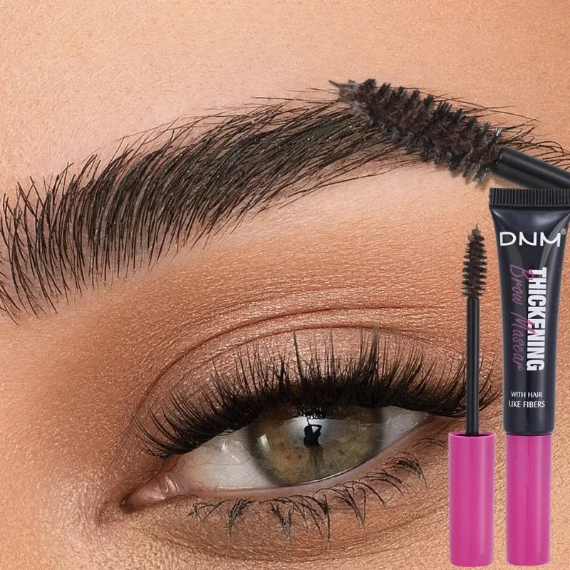 1pcs Eyebrow Gel Cream Waterproof Styling Cream Long Lasting Fixing Brow Make Up Natural Wild Brow Pomade Setting Gel with Brush