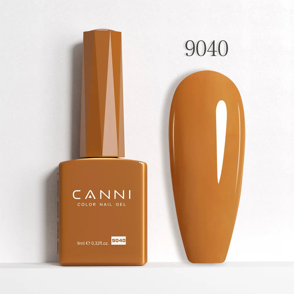 9ml CANNI HEMA/TPO FREE Nude Pink Color Nail Gel Polish Full Coverage Semi Permanent Long Wear Top Coat Venalisa Gel Varnish