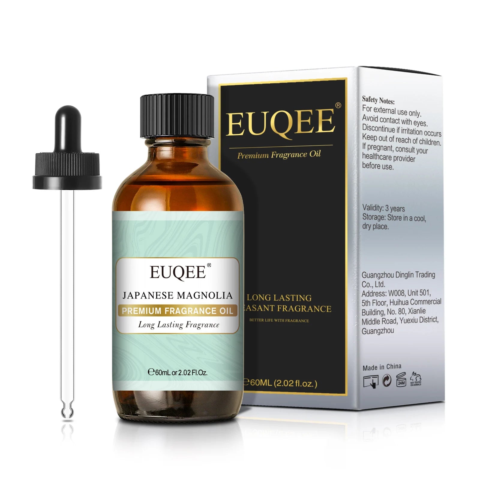 EUQEE Aromatic Essential Oil Coconut Lilac Freesia Leather Strawberry Mango Watermelon Green Tea Fragrance Oil for Men and Women