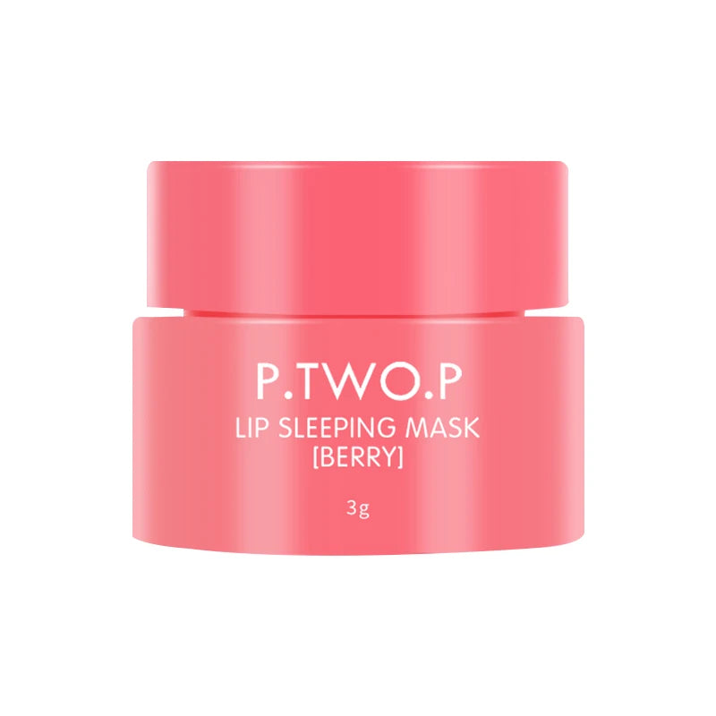 PTWOP Lip Sleep Mask Moisturizing Nourish Repair Hydrated Fade Lip Lines Anti-cracking Day And Night Maintenance Lip Balm Care
