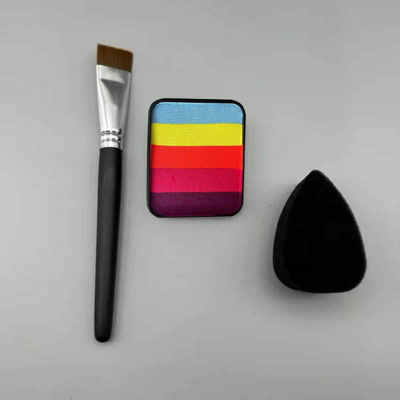 Vegan Face Paint Professional Split Cake Pastel Eyeliner Water Activated Face And Body Paint