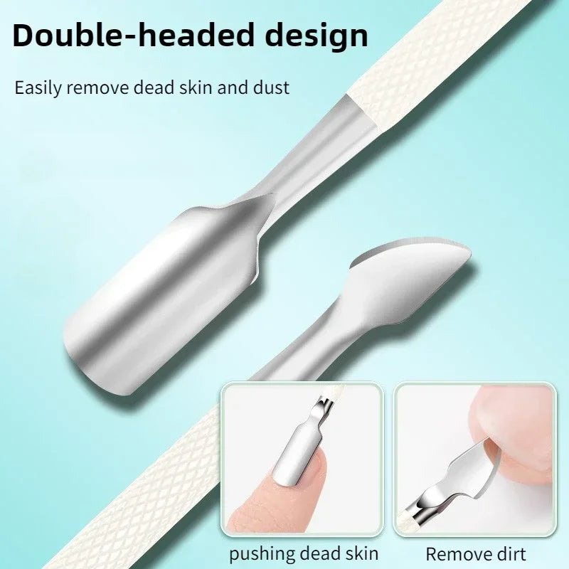 Cuticle Scissors Stainless Steel Sharp Blade Durable Rust Free Nail Care Tool