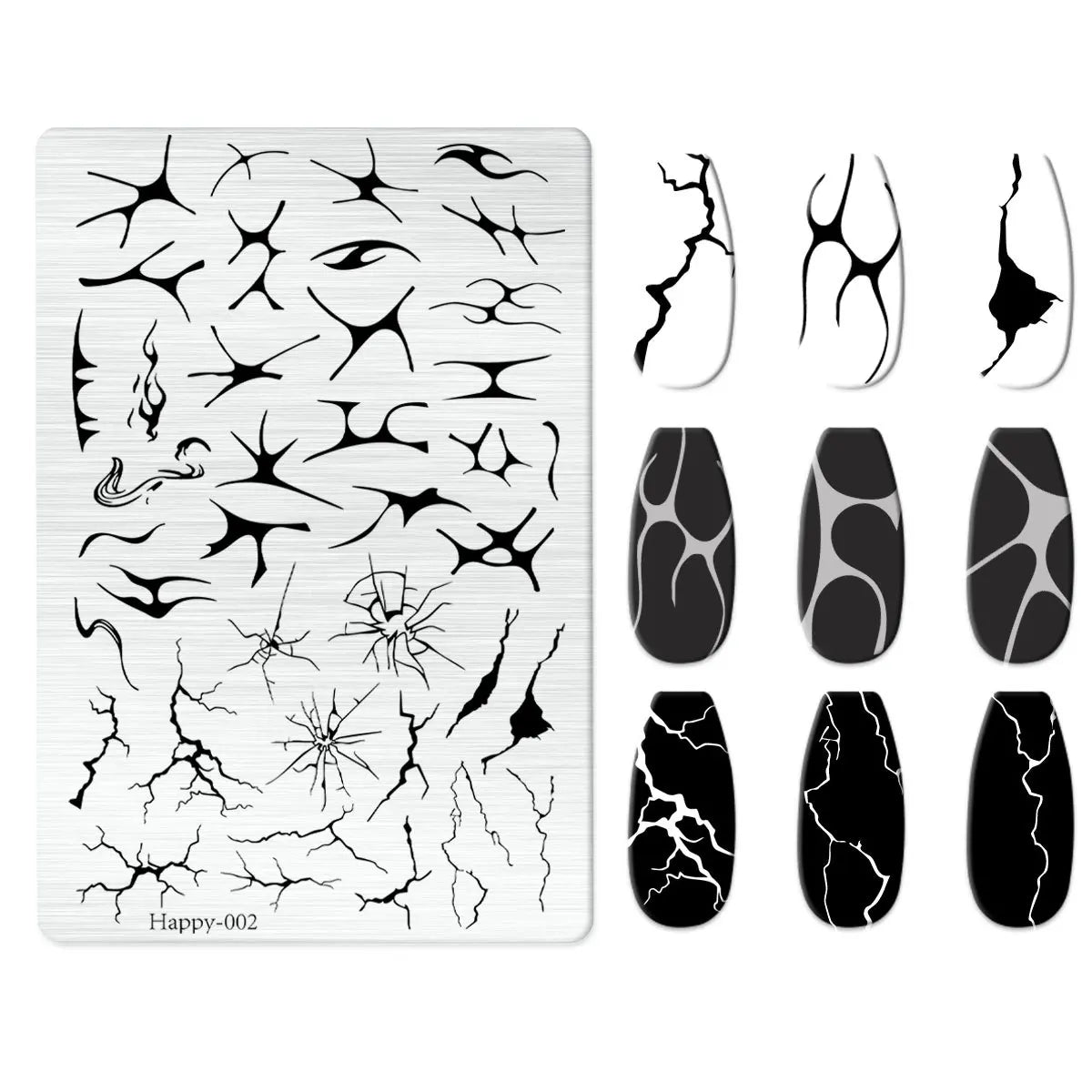 Maple Leaf Nail Stamping Plates Autumn Winter Leaves Design Polish Stencil Nail Printing Stamp Image Manicure Mold Stencil Tool