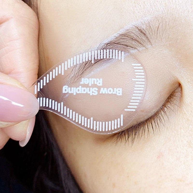 Prince Rupert's Drop Eyebrow Stencil, Eyeliner stencil, Professional Microblading Mapping Ruler , Eyelash extension Tool