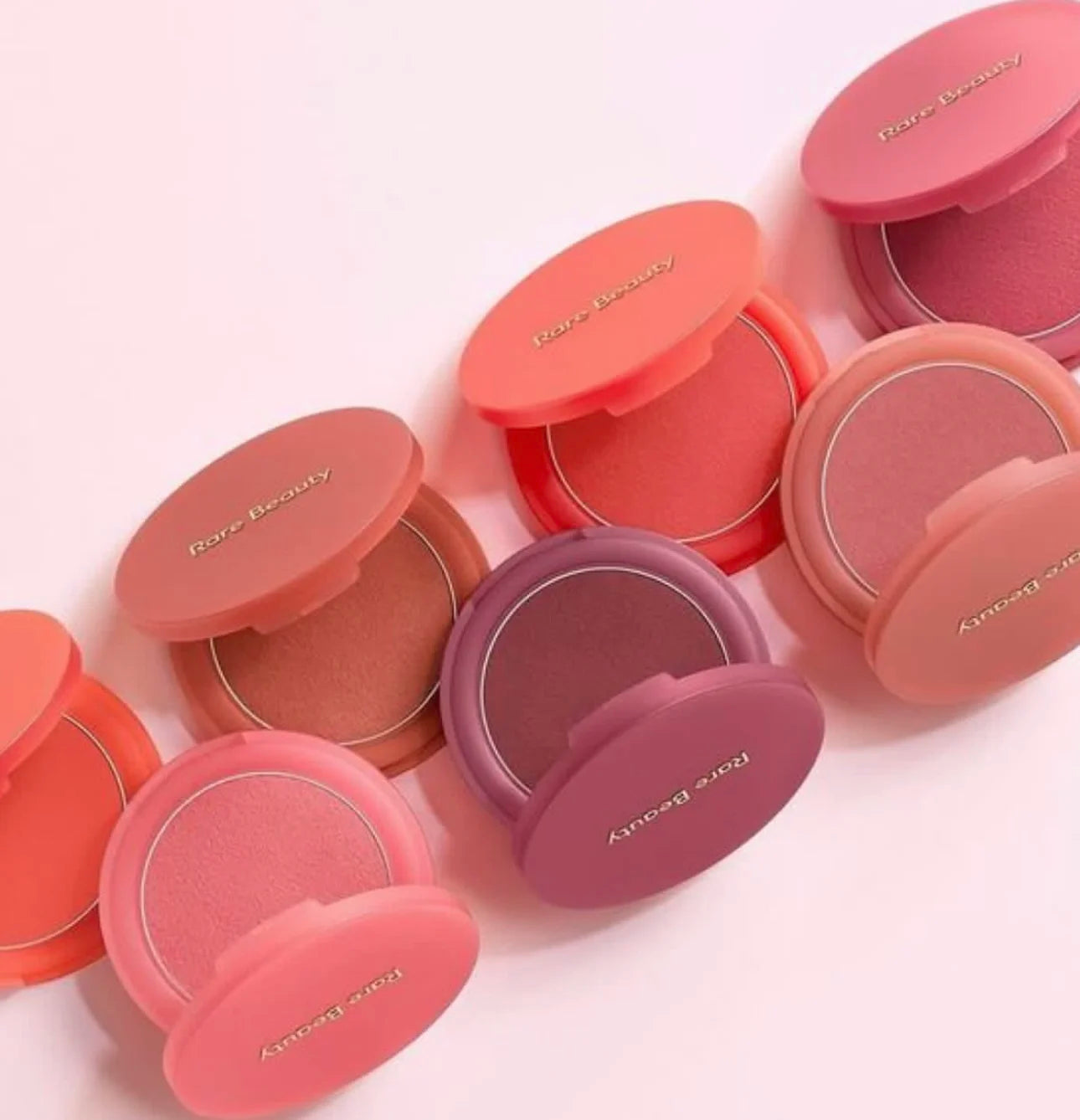 Original Rare Beauty Soft Pinch Matte Bouncy Blush Moisturizing Lasting HOPE HAPPY ALIVE GRATEFUL Monochrome Rouge Blush Plate