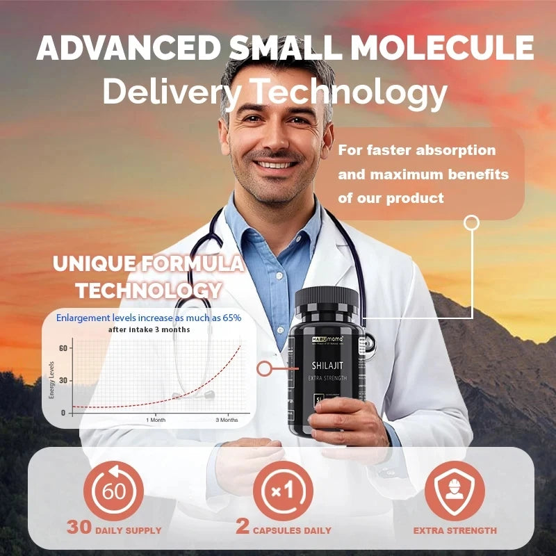 Male Enhancing Supplement with Natural shilajit, Strength and Endurance, Boost Performance, Supports Reproductive Health