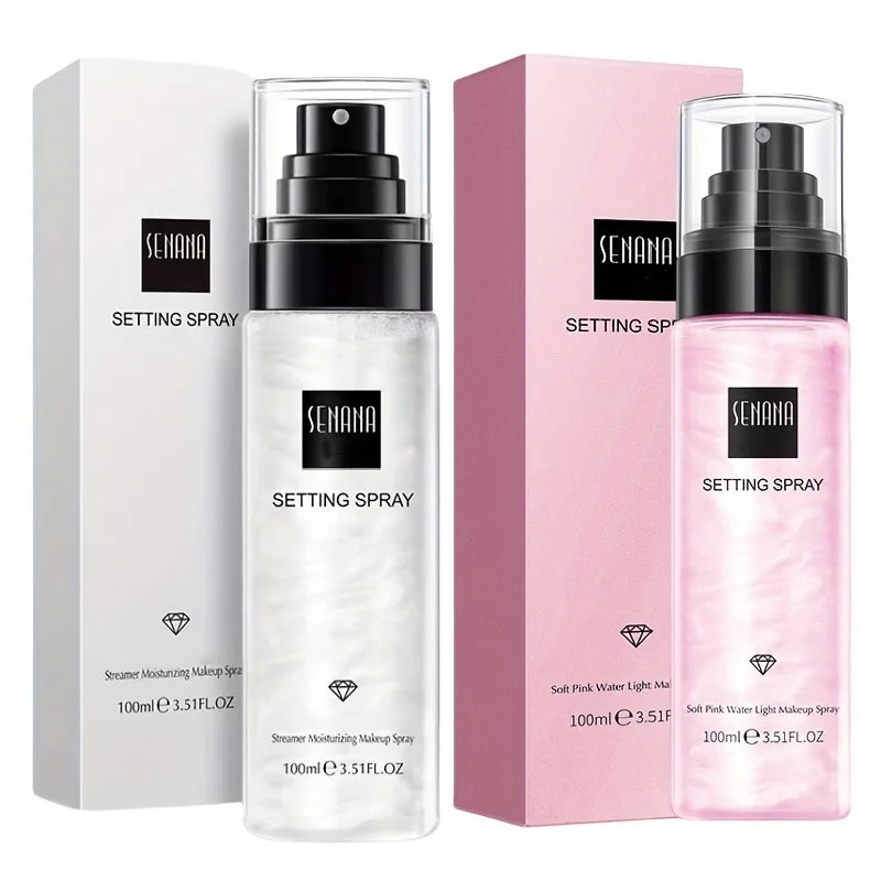 Galaxy Quicksand Makeup Setting Spray, Oil Control Moisturizing Long Lasting For 18h Toner Set Makeup,Matte & Dewy Finish