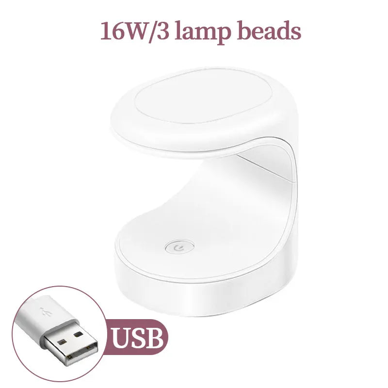 LULAA 54W USB Cabin UV LED Nail Gel Led Lamp for Nails Accessories Professional Material Nail Drying Lamp for All Manicure