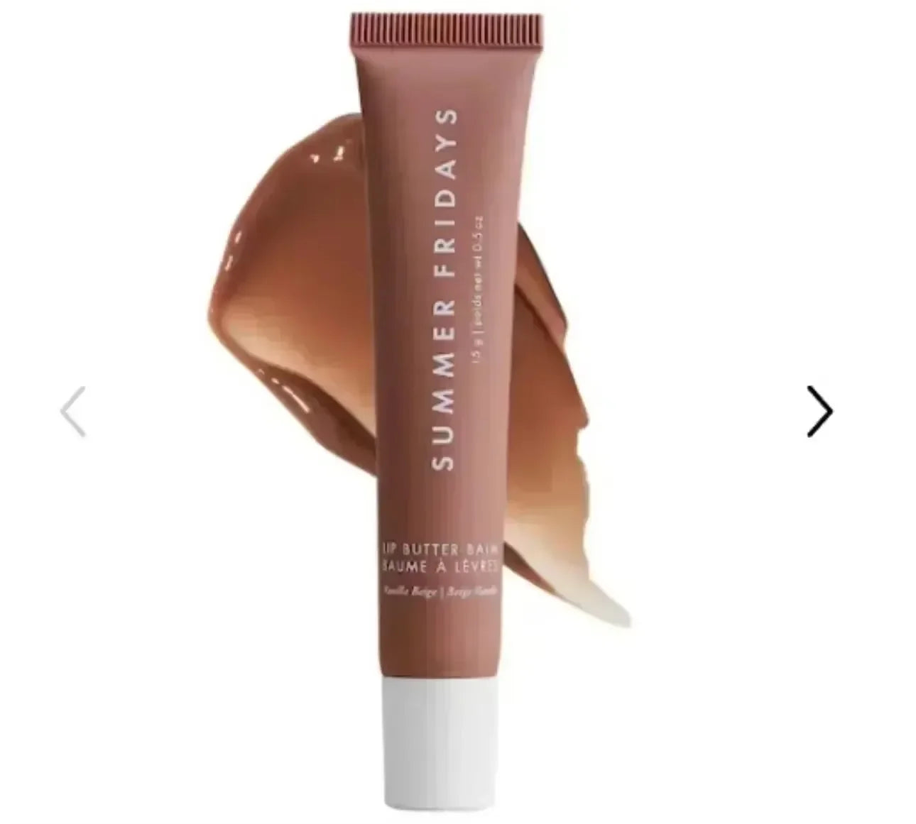 Summer Friday's Vanilla Beige Lip Balm Moisturizing Transparent Lipstick Set Smooth Soft Tube Mirror Lip Gloss Lip Makeup