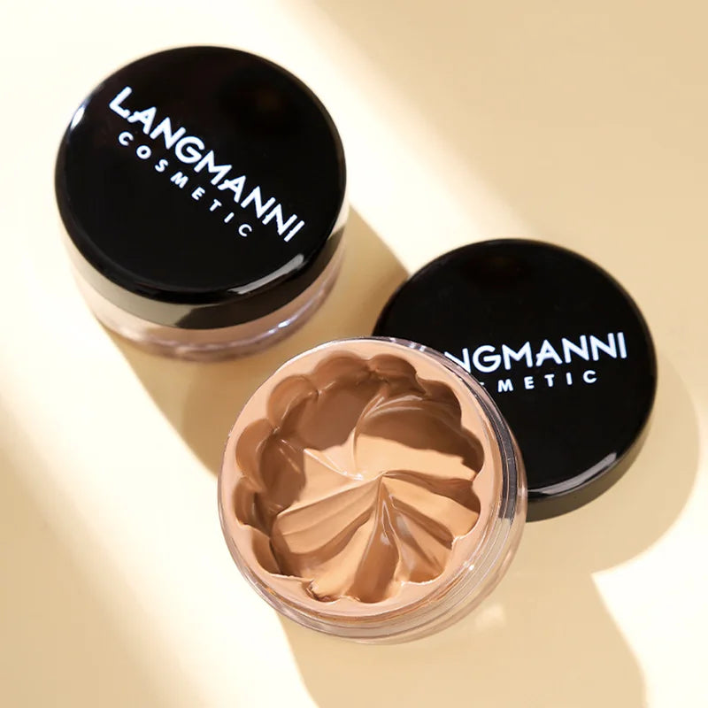 Langmanni concealer Repairing Cream Moisturizing and brightening skin tone lasting and hard to take off makeup concealer Primer