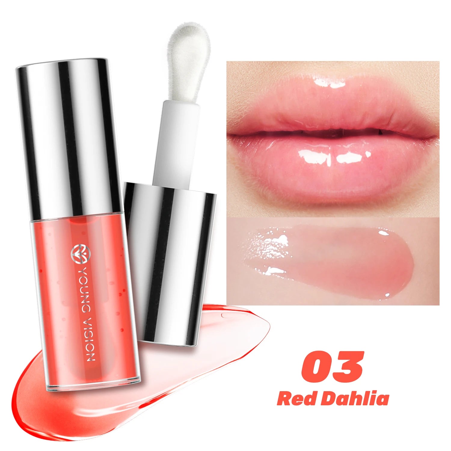Duck Lip Plump Lip Oil Moisturizing Lip Gloss Mirror Water nature long-lasting Gloss Gloss Pearl Lip Glaze Set