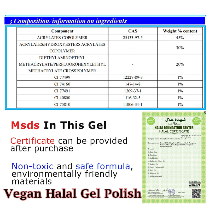 Mxsi 15ml Gel Nail Polish Neon Brown Royal Blue Red Green Pastal Nude Nail Art Varnish Gel Lacquer Top Coat UV Gel Nail Not Set