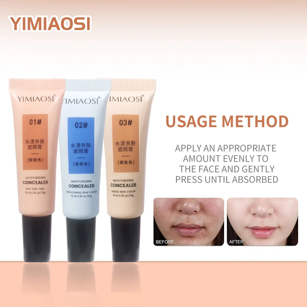 Multi-Purpose Glow Foundation Cream, Lightweight, Waterproof, Long-Lasting, Skin Types