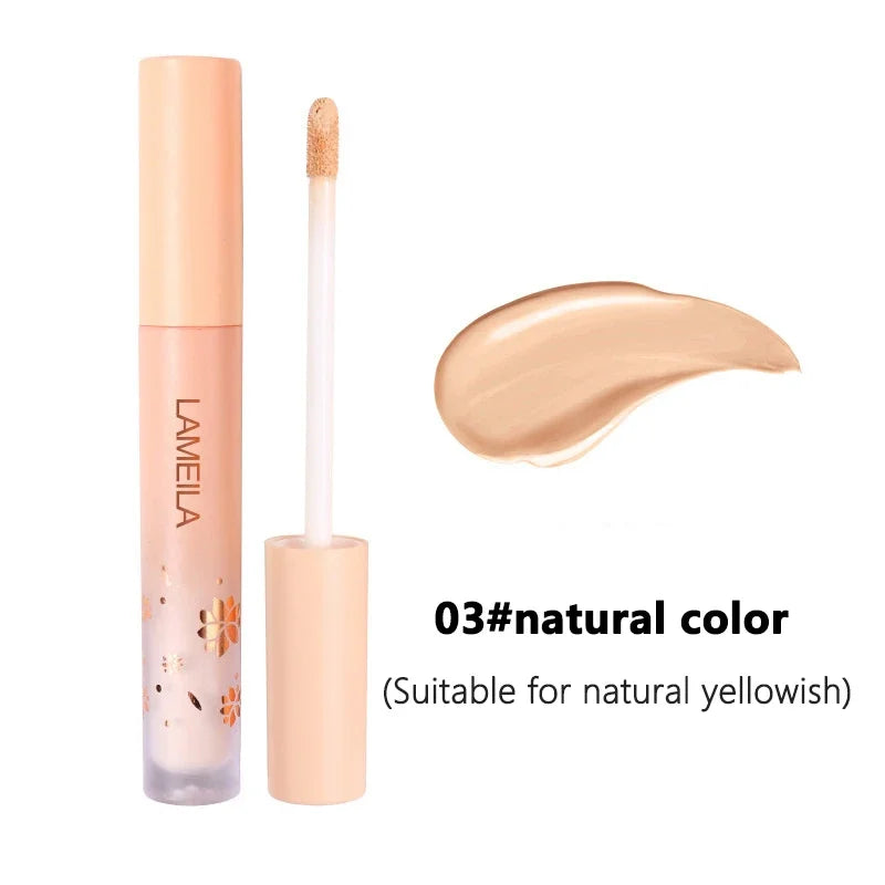 3 Colors Liquid Concealer High Covering Moisturizing Oil Control Foundation Cover Pores Dark Circles Freckle Face Makeup