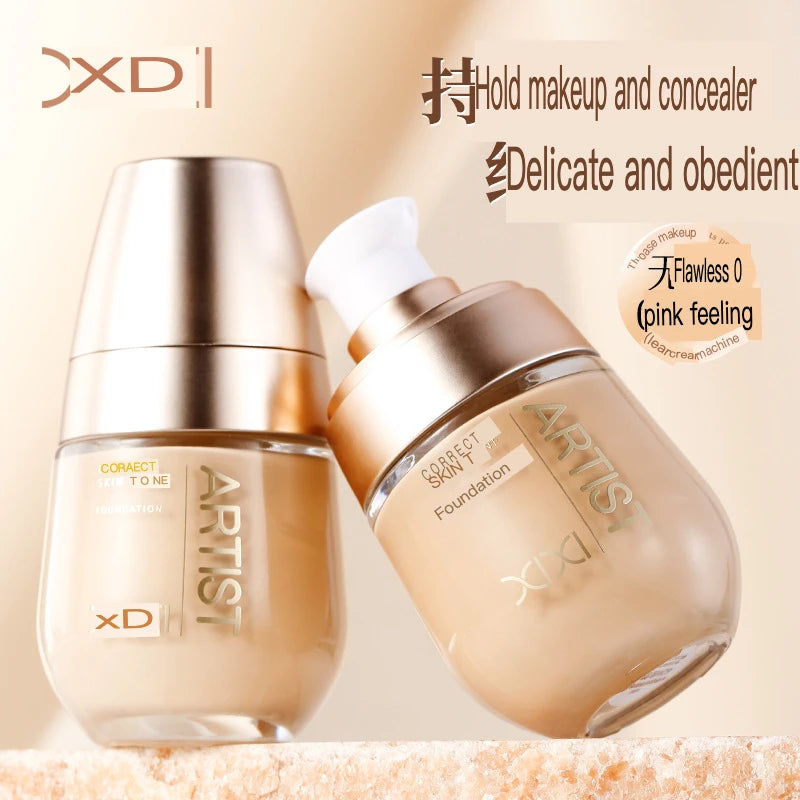 Make Up Xixi, Nourishing, Transparent, Holding, Liquid Foundation, Clear, Moisturizing, Concealer, Durable, Waterproof, Sweat