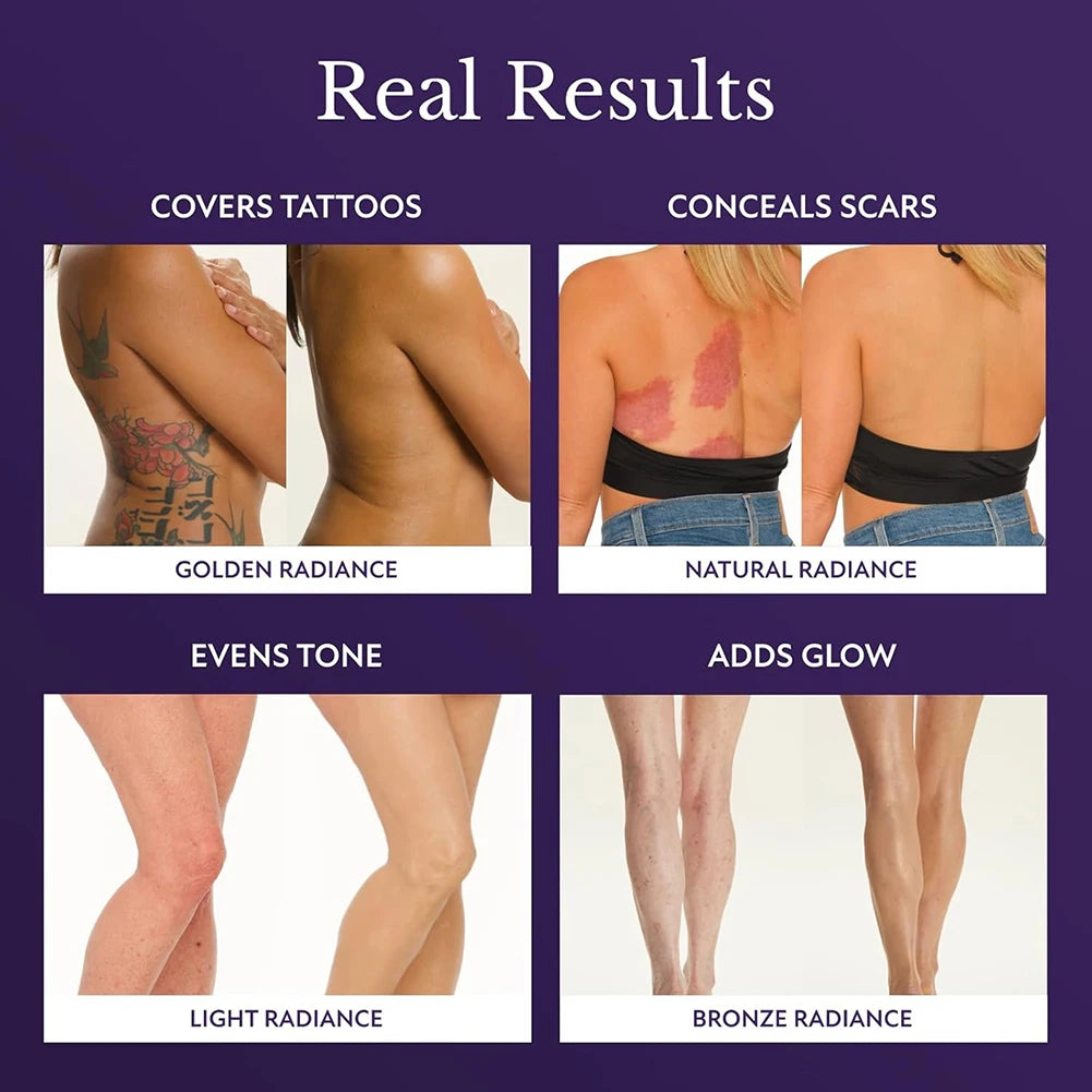 Body Makeup Coverage Perfector Long Wear Coverage Concealer Sweat-Proof Evens Skin Tones Tinted Cream for Cover Scarred Skin