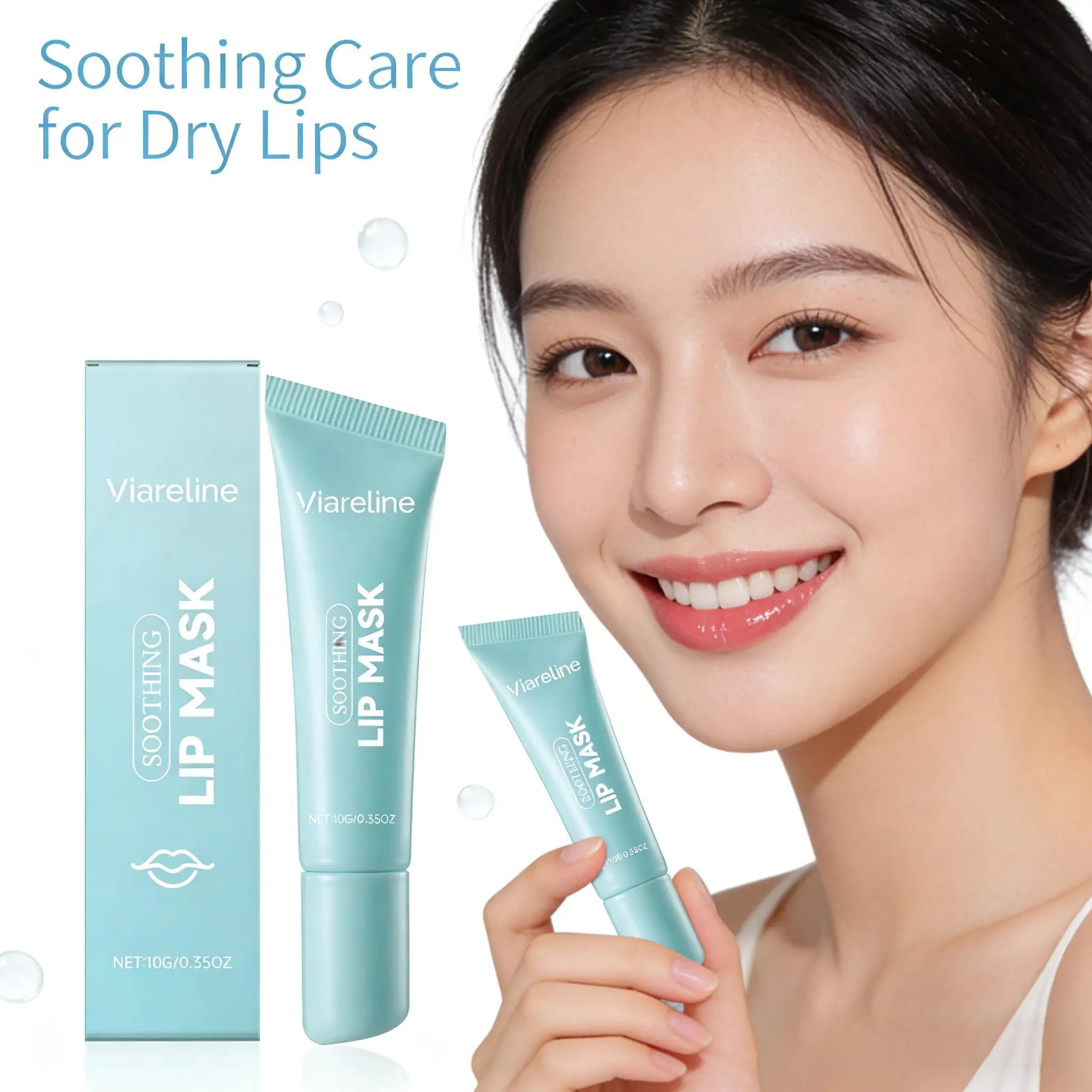 Lip Mask Repair Cracking Skin Treatment Exfoliating Remove Dark Lips Improve Dryness Lip Hydration Lightweight Nourishing Care