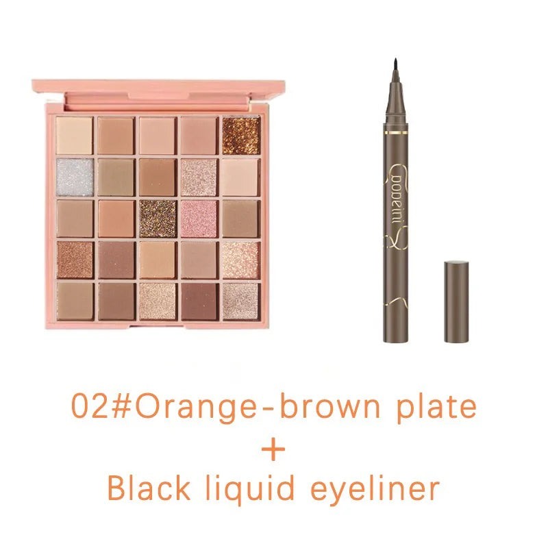 Slim eyeliner is waterproof, sweat-proof, long-lasting and non-smudged. Newbie brown eyeliner liquid pen