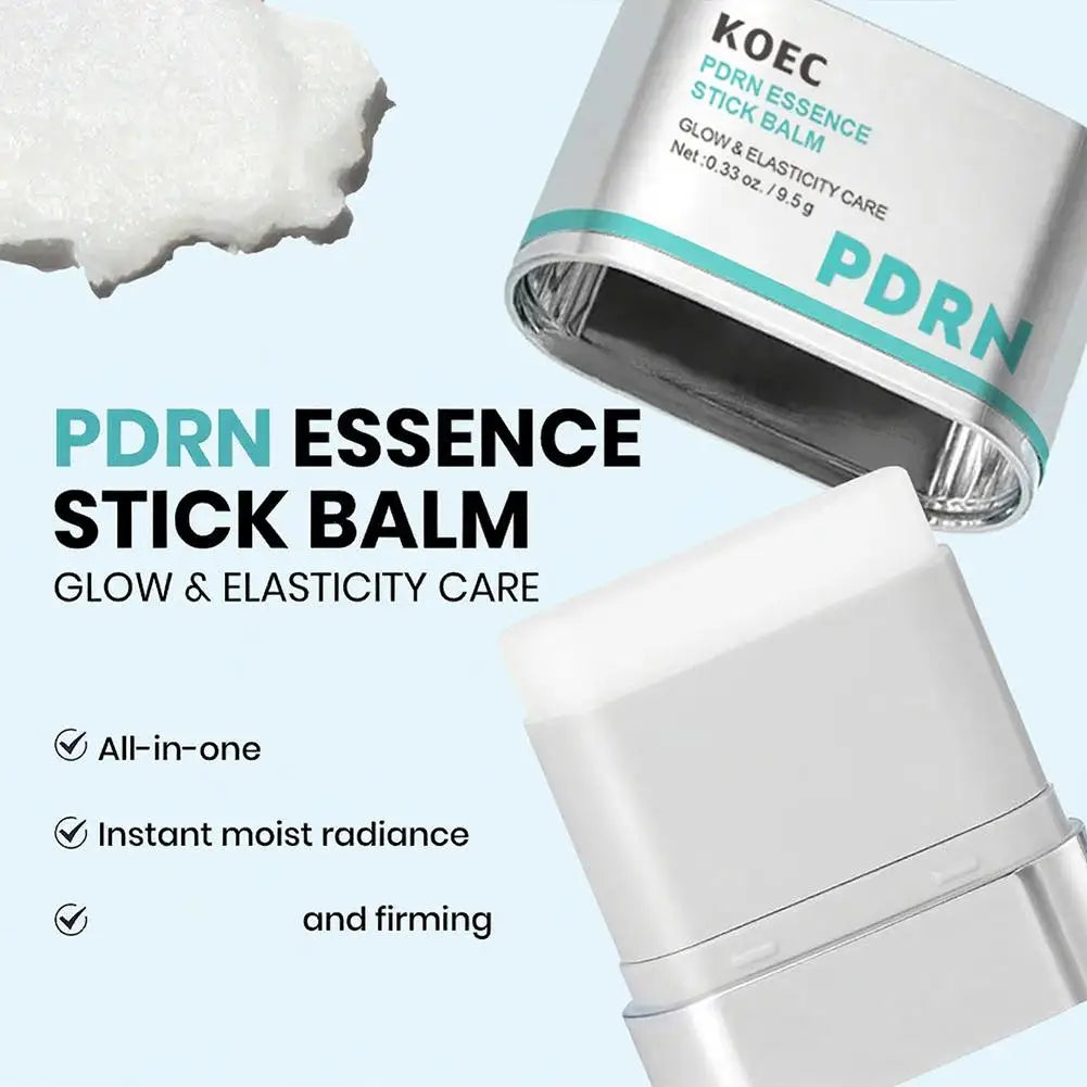 KOEC PDRN Essence Stick 9.5g Collagen Enriched Deeply Moisturizes & Firms Skin Anti Wrinkle & Lifting For Face & Neck Care